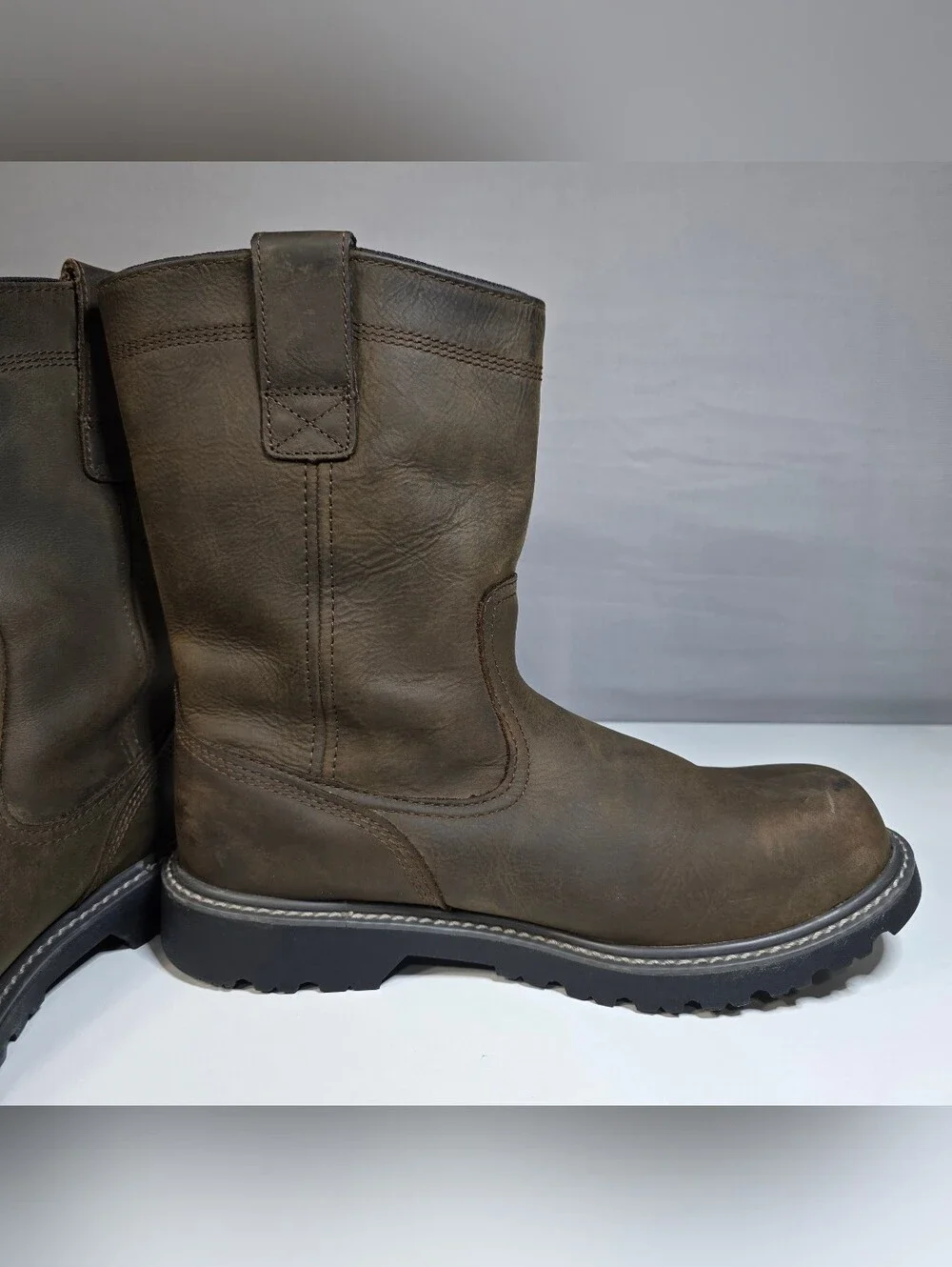 Wolverine Men's Floorhand 10-Inch Waterproof Steel-Toe Wellington Work Boot Sz11